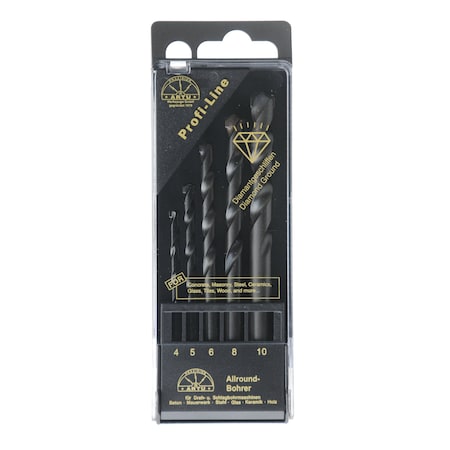 Artu Multipurpose Metric Drill Bit Set, 5 pcs. 01506